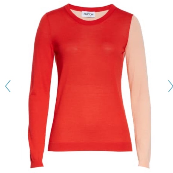 Partow Greta Virgin Wool Sweater Size S - Picture 2 of 10